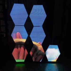 鄭州LED六角屏